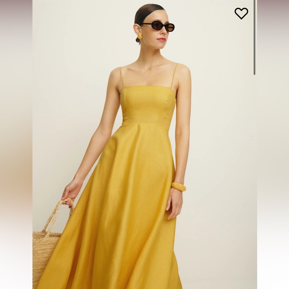 Reformation Monette Linen Dress